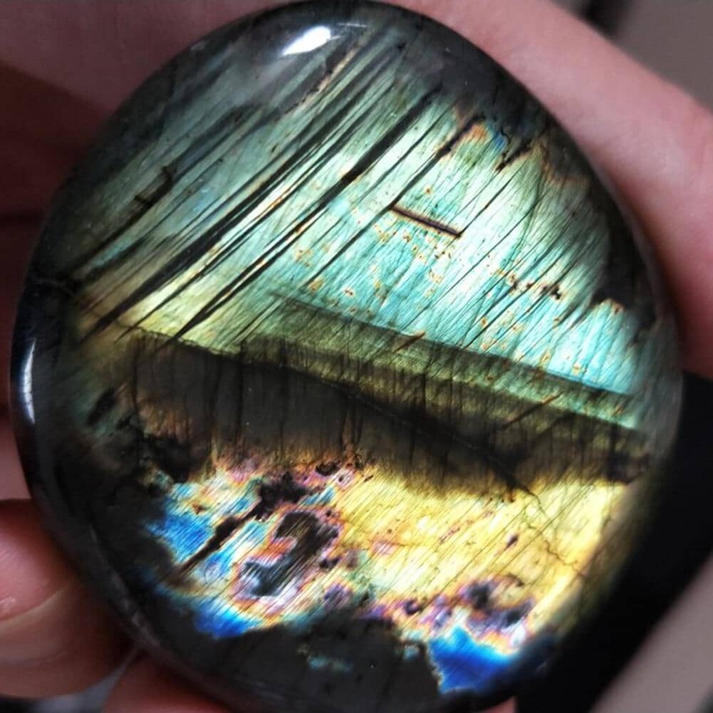 Natural Crystal Labradorite Raw Gemstone (1 Piece ONLY)Raw Stone