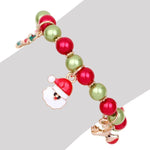 Reindeer, Santa Christmas BraceletBracelet