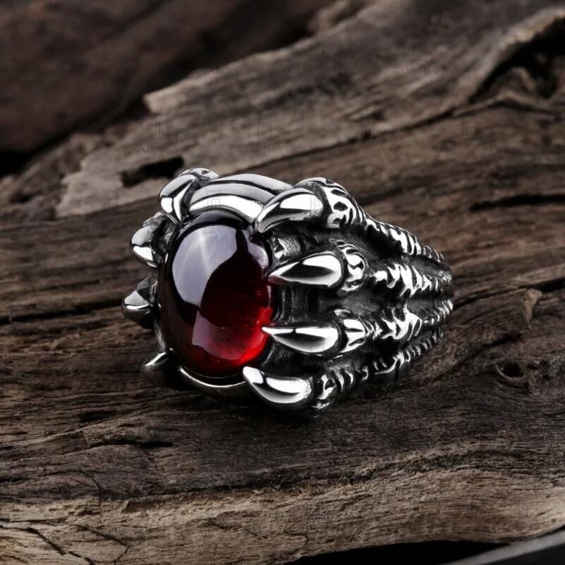 Claw Men Ring - Ruby/SapphireRing