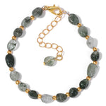 Natural Tiger Eye Stone Irregular Chip BraceletBraceletQuartz Stone