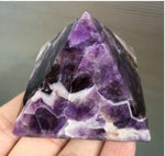 Natural Amethyst PyramidRaw Stone