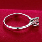 Classy Simulated Diamond Wedding RingRing