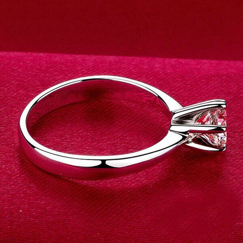 Classy Simulated Diamond Wedding RingRing