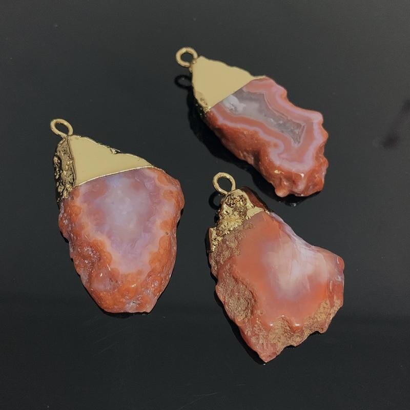 Natural Irregular Size Carnelian PendantPendant