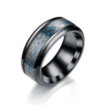Dragon Men RingRing13Black Black