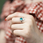 Resizeable Piece Of The Ocean 925 Sterling Silver RingRing