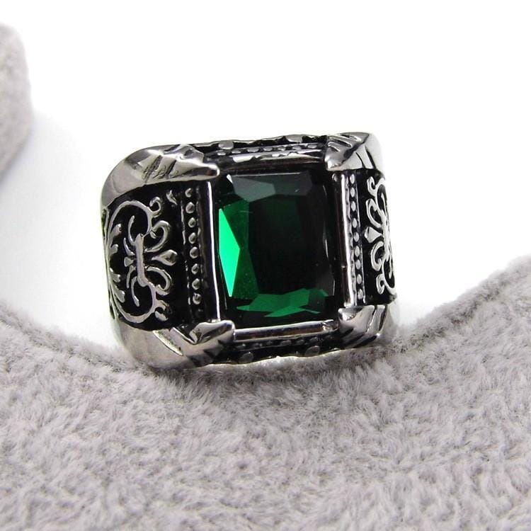 Luxury Men RingsRing9Green