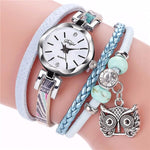 Leather Bracelet Quartz WristwatchBraceletgreen