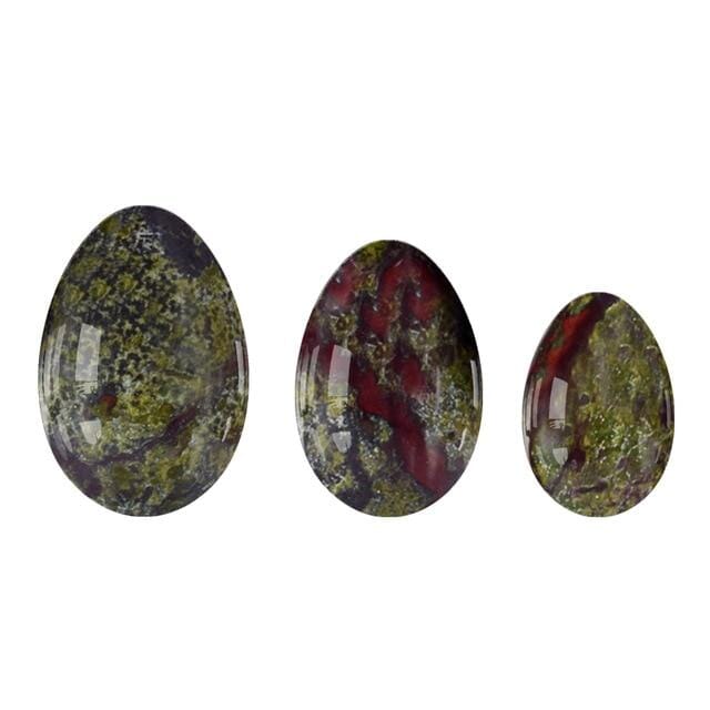 3pcs/set Natural Jade Yoni Eggs For Kegel ExerciseYoni EggsDragon Blood