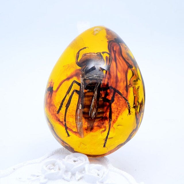 Scorpio Amber Gemstone - 5 StylesRaw Stone4