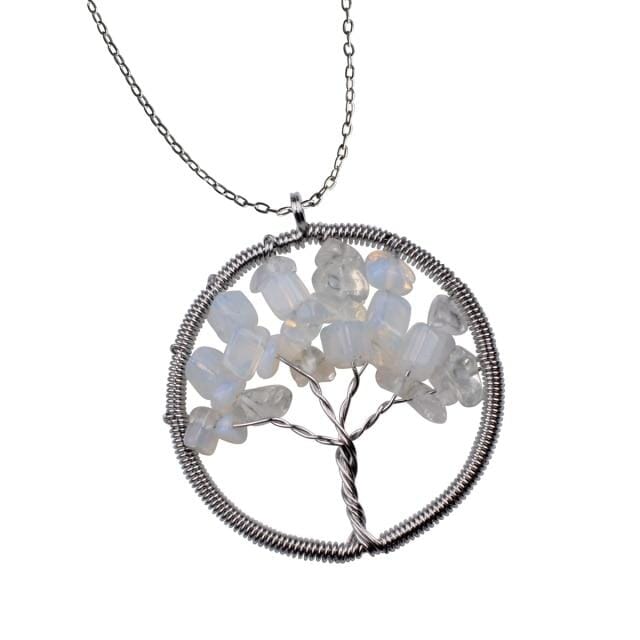 Tree of Life Branch Wiring Pendant NecklaceNecklace