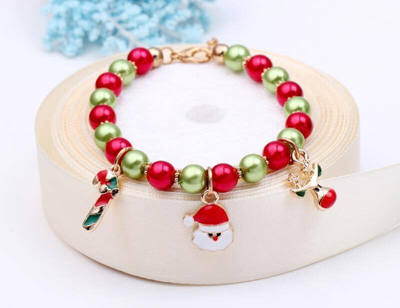 Reindeer, Santa Christmas BraceletBracelet