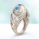 Angel Wings Moonstone RingRing