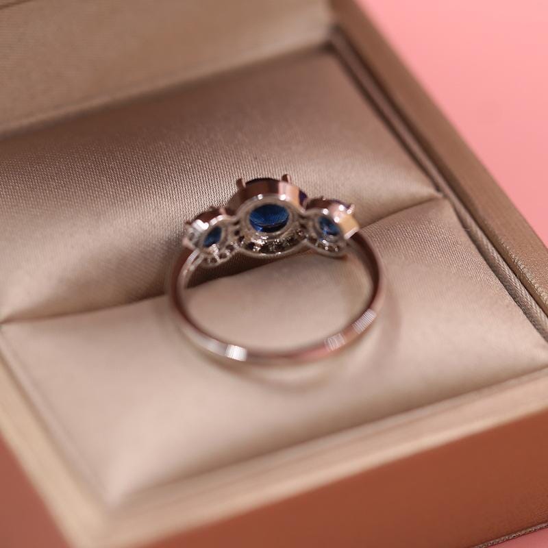 Magnificent Triad Sapphire RingRing