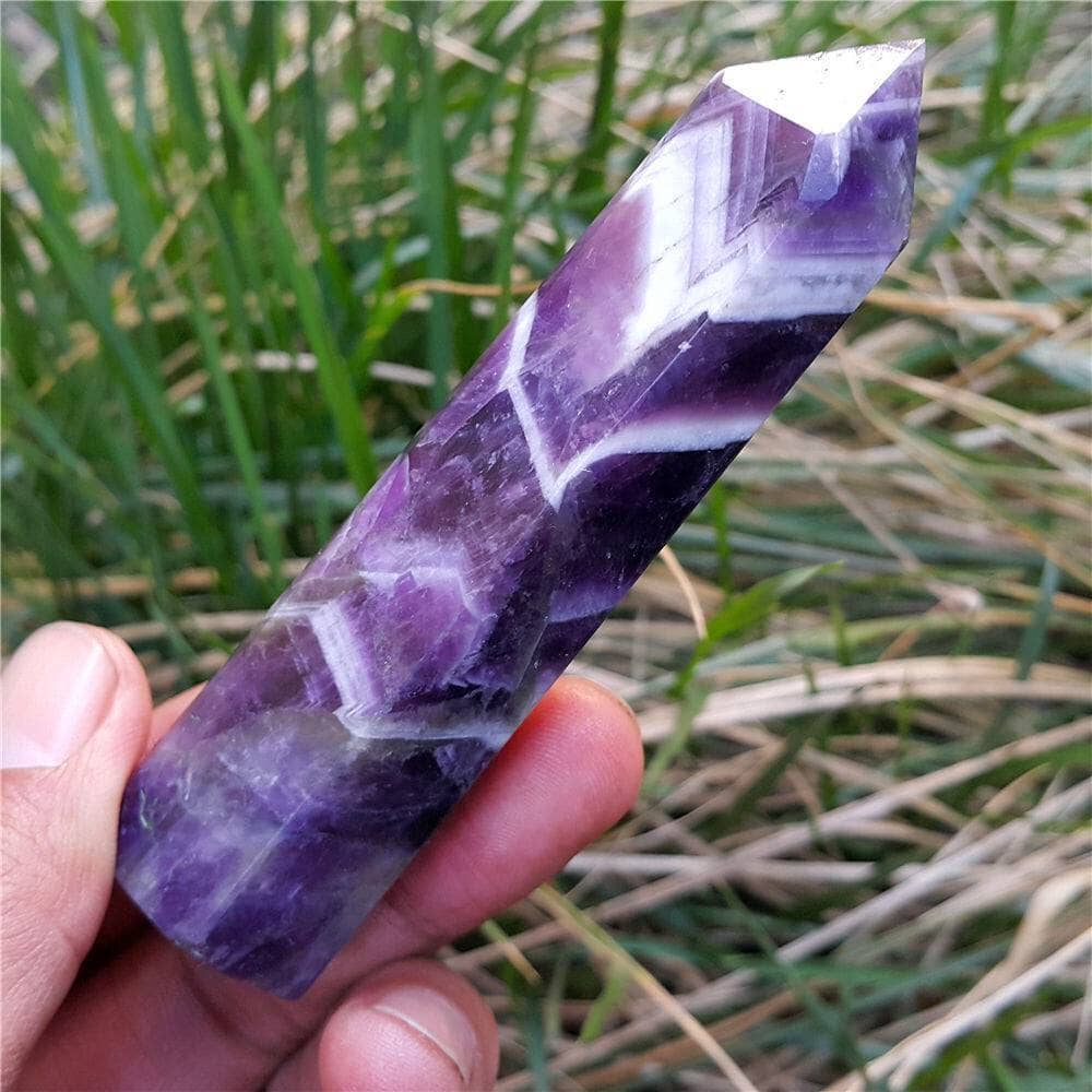 Amethyst Quartz Crystal WandWand