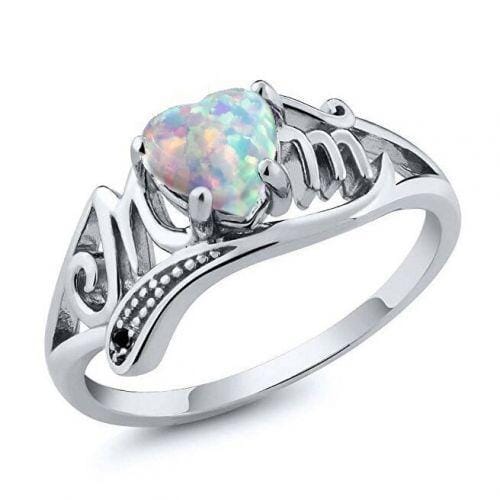 Mother's Heart Opal RingRing6