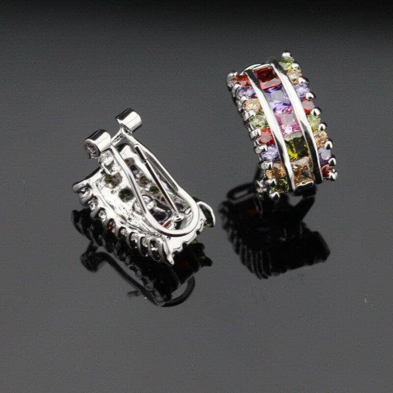 Multi Color Gemstone SetJewelry Set