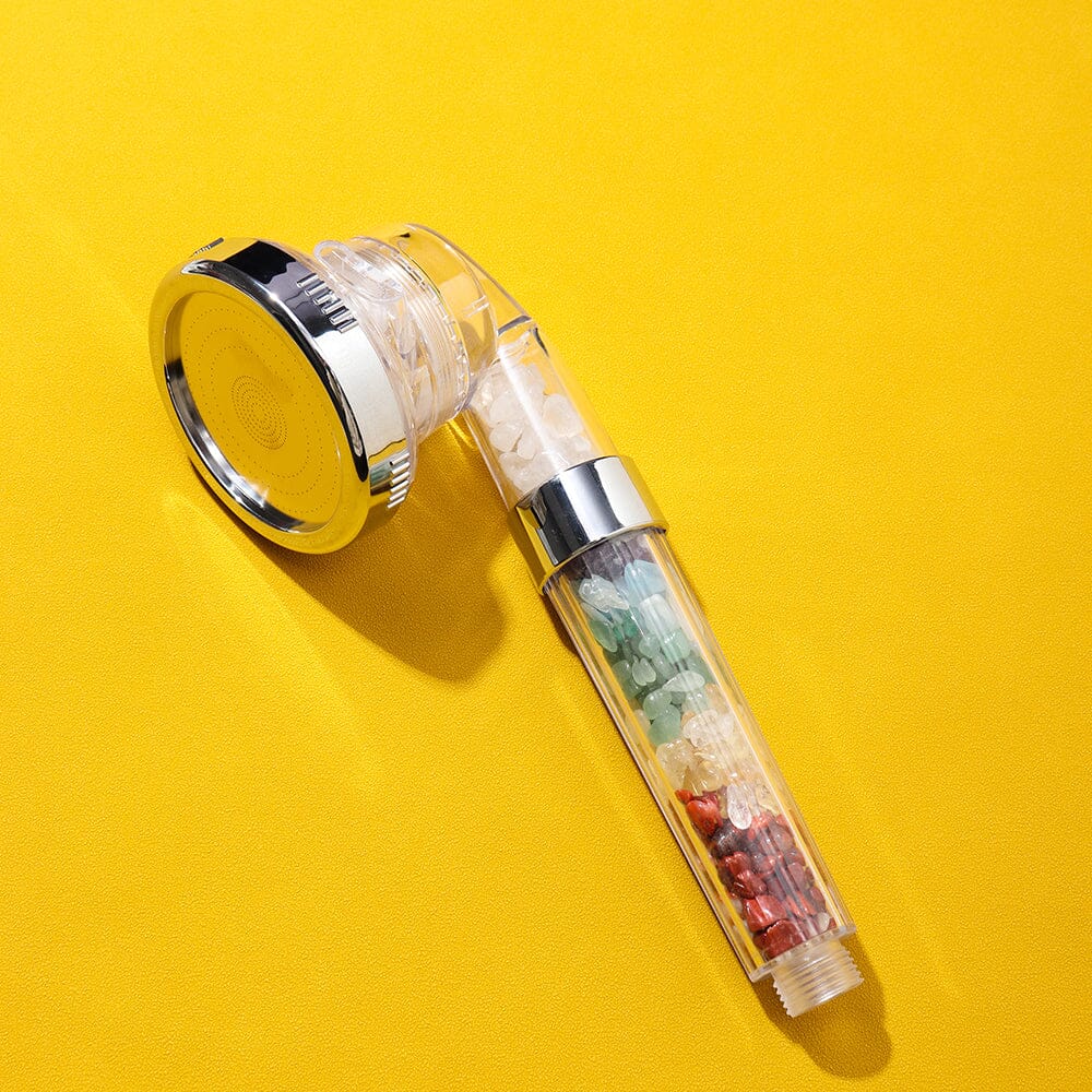 7 Chakra Natural Crystal Shower HeadHealing Crystal