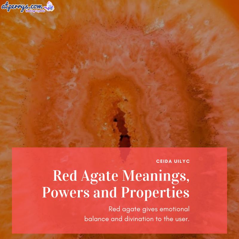 Red Agate Meanings, Powers and Properties