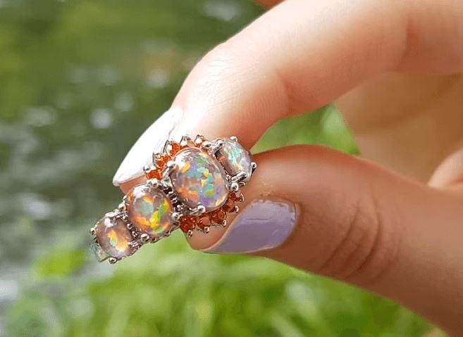 Buy Orange Fire Opal Ring Only After Checking Real Reviews