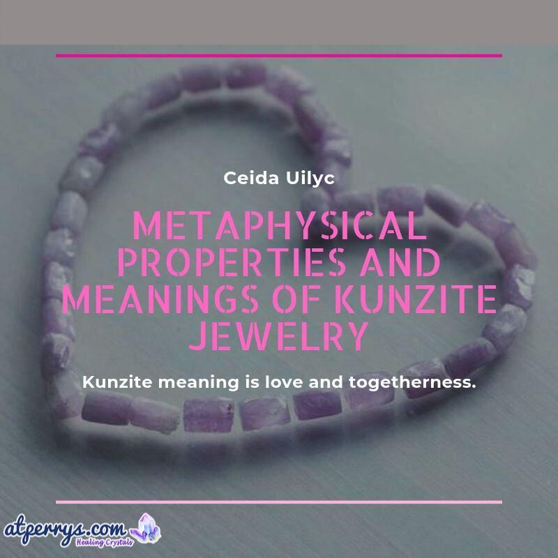 Metaphysical Properties and Meanings of Kunzite Jewelry