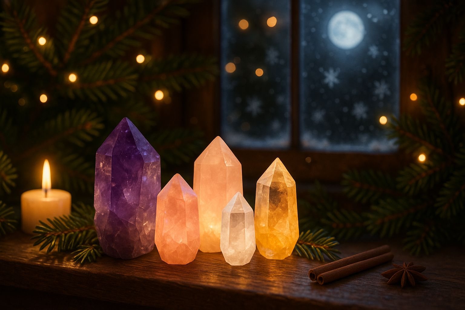 Elevate Your Holiday Vibes: A Guide to Recharging Healing Crystals During the Christmas Season