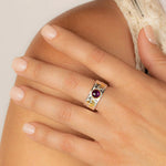 Soothing Relaxation - Amethyst Tree of Life RingRings - Womens