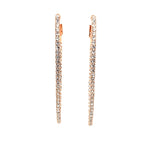 Crystal Oval Hoops CollectionEarrings