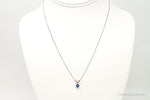 Vintage Star Sapphire Sterling Silver NecklaceJewelry > Necklaces > Pendants