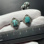 Vintage Natural Turquoise Ring for Women