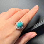 Vintage Natural Turquoise Ring for Women
