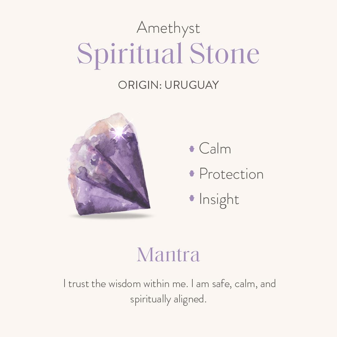 Soothing Relaxation - Amethyst Tree of Life RingRings - Womens