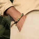 Cleansed Aura - Obsidian Wealth BraceletBracelets - Mens