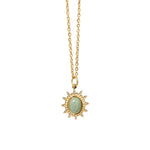 North Star NecklaceNecklacesLight Green Gem