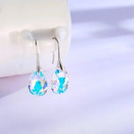 Water Drop Crystal EarringsAB