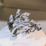 AAA CZ Eternity Ring – 925 Silver Handmade BandWHITE10