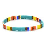 Colorful Miyuki Tile Beads BraceletHGSL061