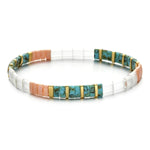 Colorful Miyuki Tile Beads BraceletHGSL074
