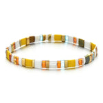 Colorful Miyuki Tile Beads BraceletHGSL080
