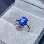 Star Sapphire Necklace Ring Stud Earringsringresizable