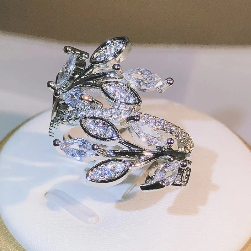 AAA CZ Eternity Ring – 925 Silver Handmade Band