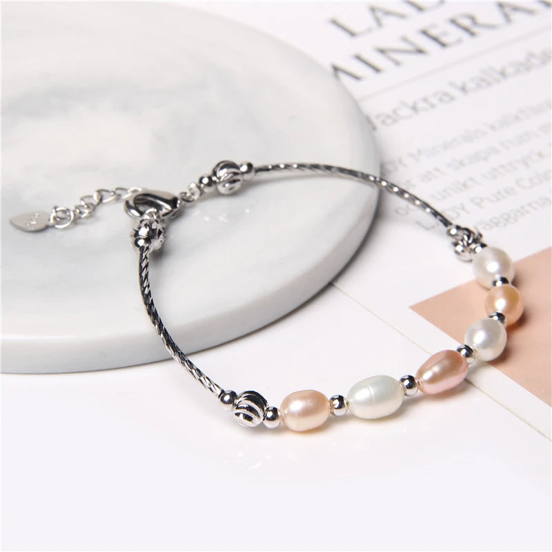 Real Natural Freshwater Pearl Fashion Bracelet