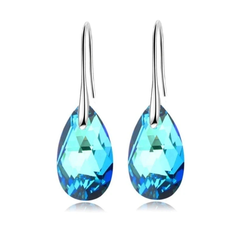 Water Drop Crystal Earrings