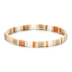 Colorful Miyuki Tile Beads BraceletHGSL071