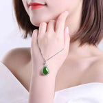 Pure Natural Emerald Pendant