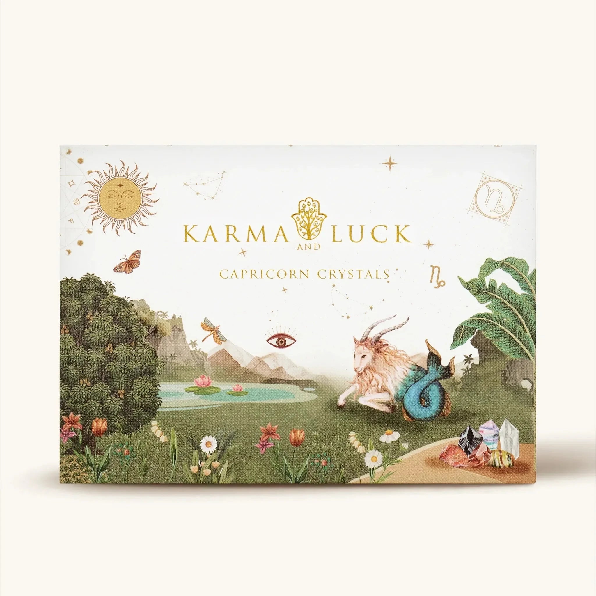 Wise Aspirations Capricorn Zodiac Crystal BoxHome Decor