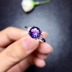 Elegant Amethyst Ring