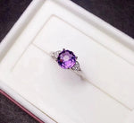 Elegant Amethyst Ring