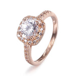 Luxury Square Stone Ring for Women