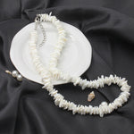 Natural Shell Necklace Ladies Jewelry Hawaiian Smooth Puka Shells